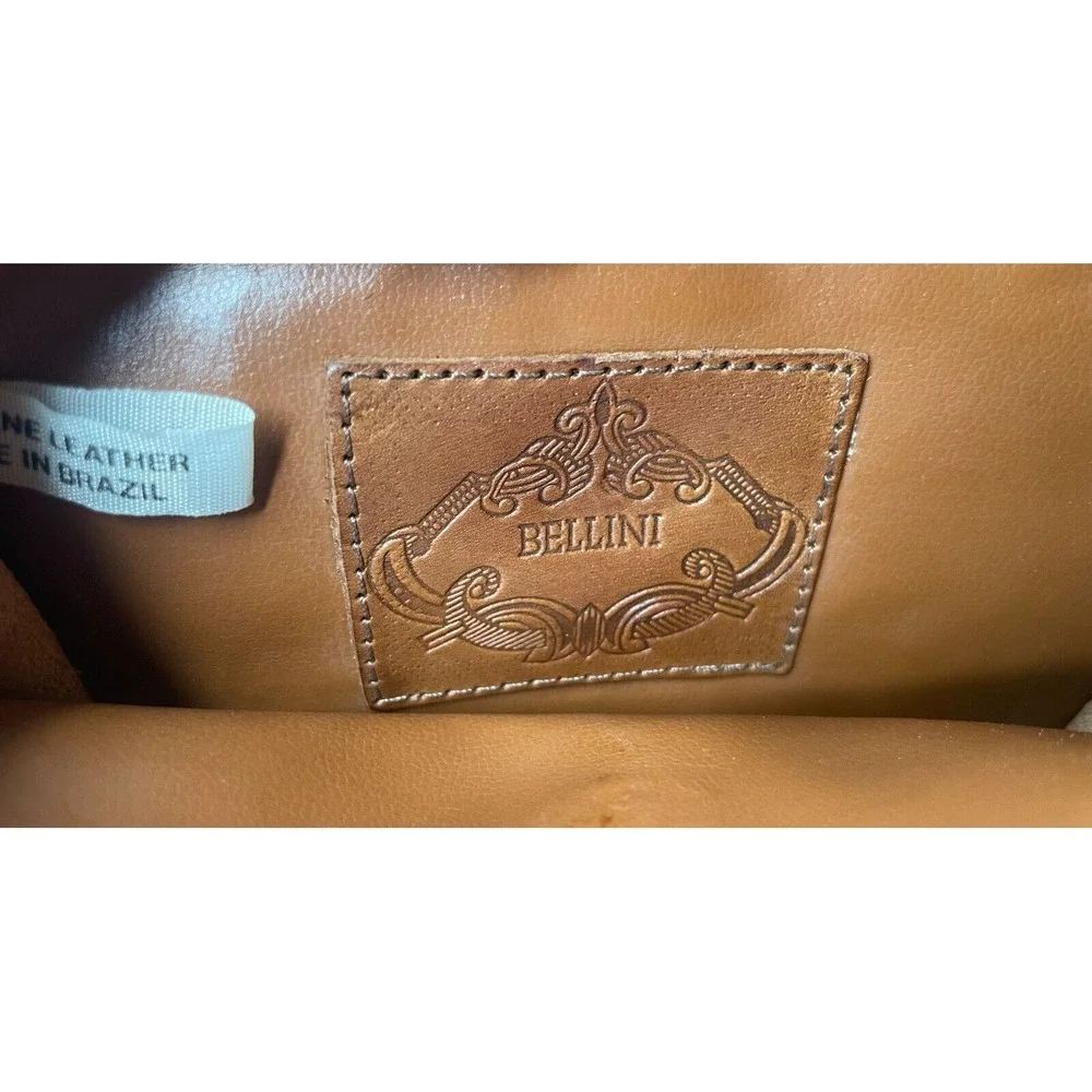 Bellini Vintage‎ Brown Leather Wallet With Belt Loops